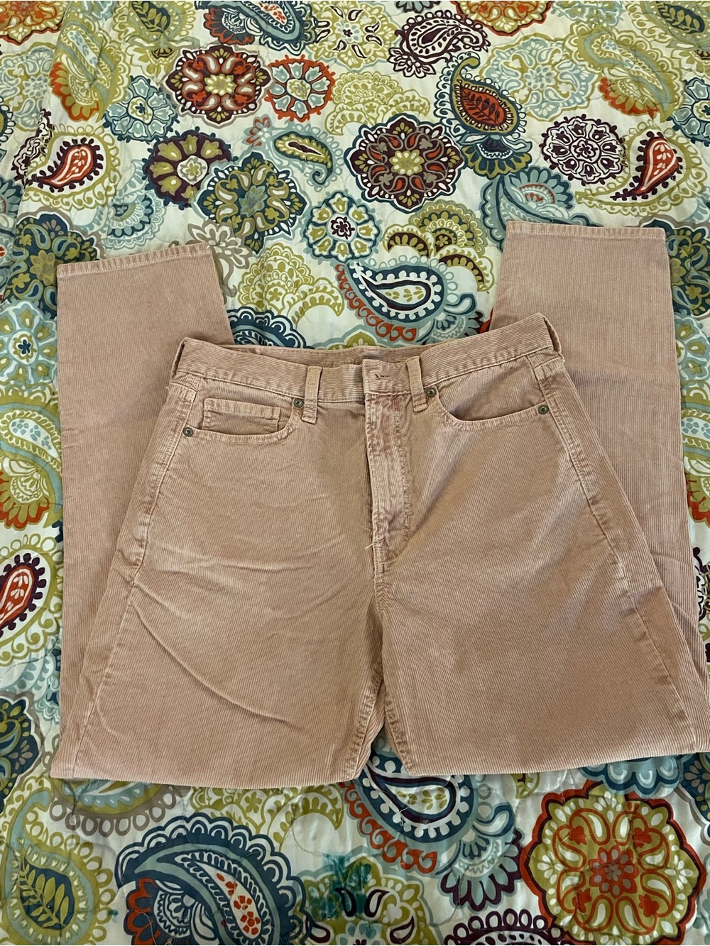 American Eagle Outfitters Light Pink Corduroy Shorts